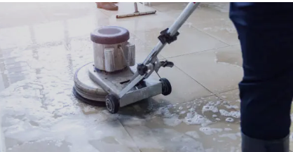 commercial floor cleaning